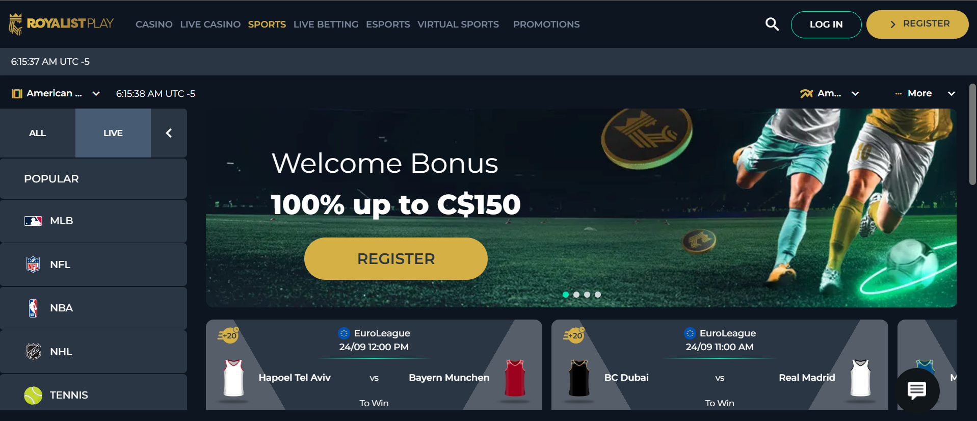 Royalistplay betting site
